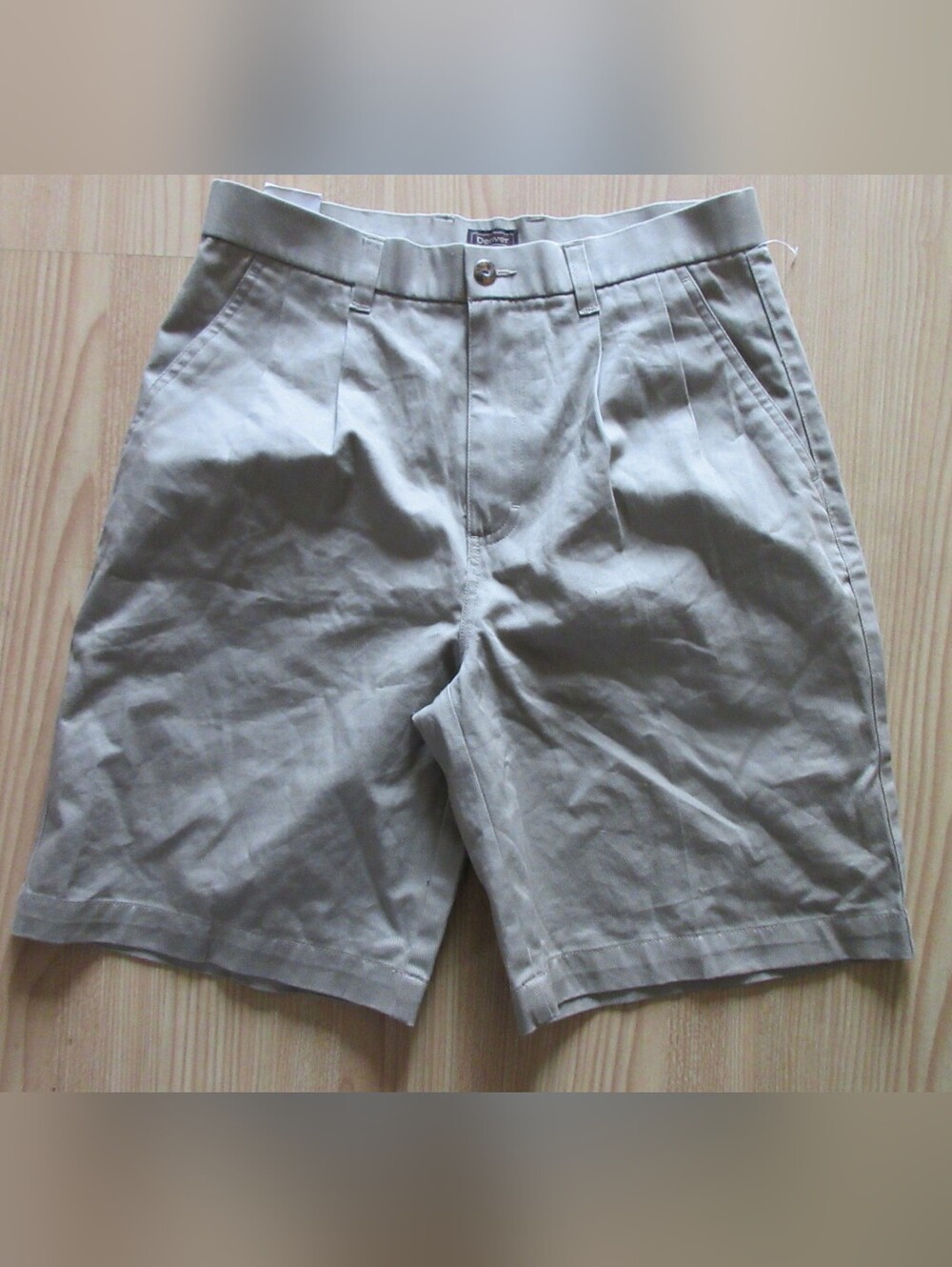 New Denver Hayes Cotton Khaki Shorts Stretch New with Tags Men's Size 30